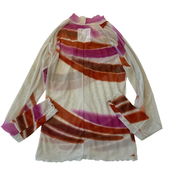 Free People Jump Off Sheer Layering Long Sleeve Tee - Picture 6 of 11